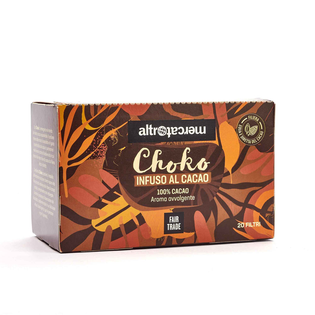 CHOKO INFUSO 100% CACAO IN BUSTINE | COD. 3458 | 20 filtri - 40 g
