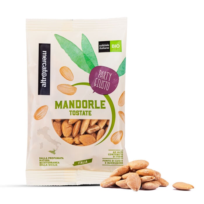 MANDORLE TOSTATE DI SICILIA - BIO | COD. 569 | 100 g