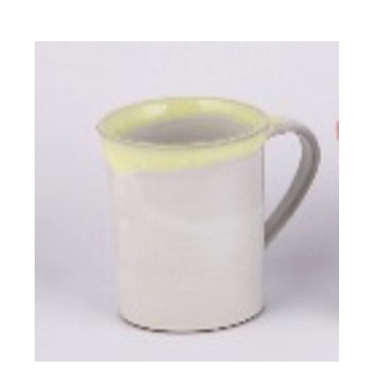 MUG FLOW GIALLO IN GRES | CODICE 3744