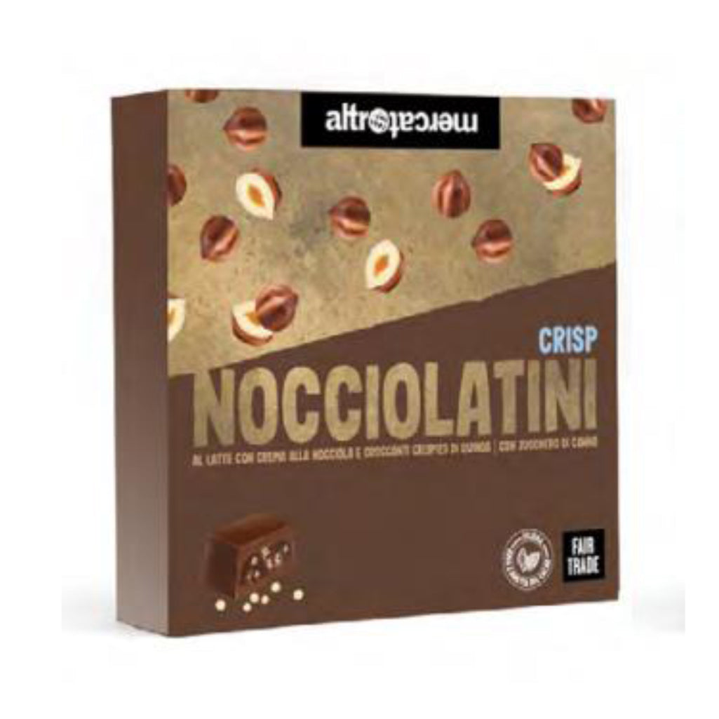 NOCCIOLATINI CRISP- NATALE SOLIDALE ALTROMERCATO | 250 g | COD 5072