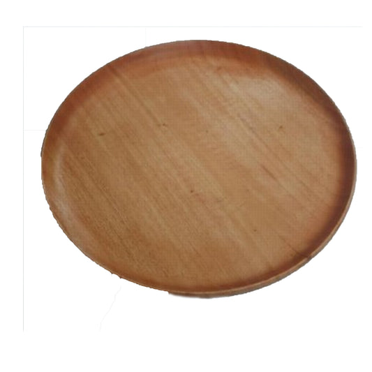 PIATTO VASSOIO ROTONDO IN LEGNO  | COD HUBEQ7311277