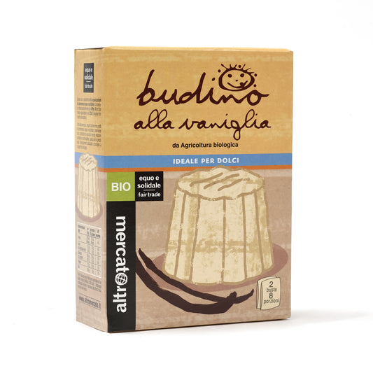 PREPARATO PER BUDINO ALLA VANIGLIA - BIO | COD. 416 | 2x90 g