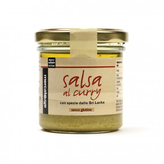 SALSA AL CURRY - BIO | COD. 248 | 130 g