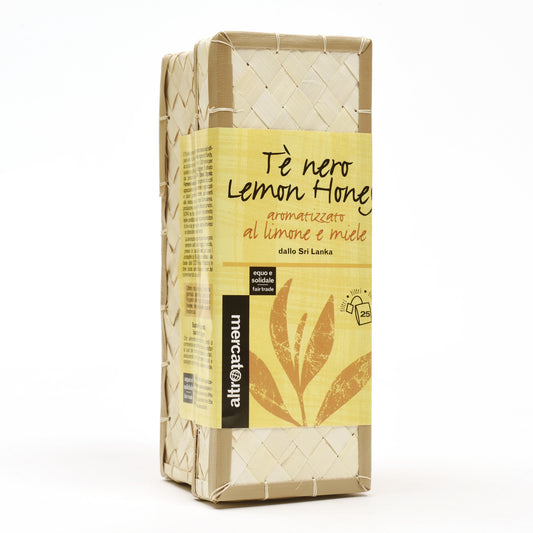 TÈ NERO LEMON HONEY IN CESTINO | COD. 807 | 25 filtri - 50 g