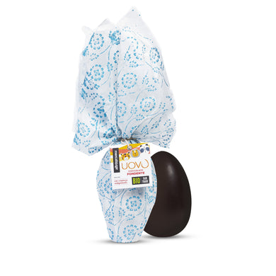 Uovo Pasqua Equosolidale cioccolato fondente biologico Altromercato